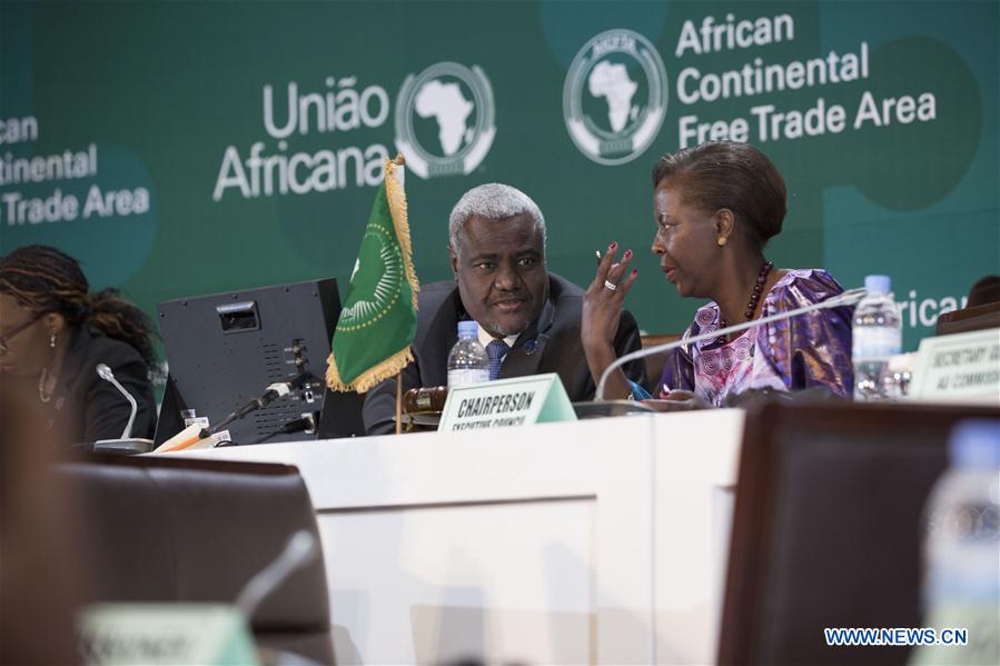 RWANDA-KIGALI-AU EXTRAORDINARY SUMMIT-FREE TRADE AREA