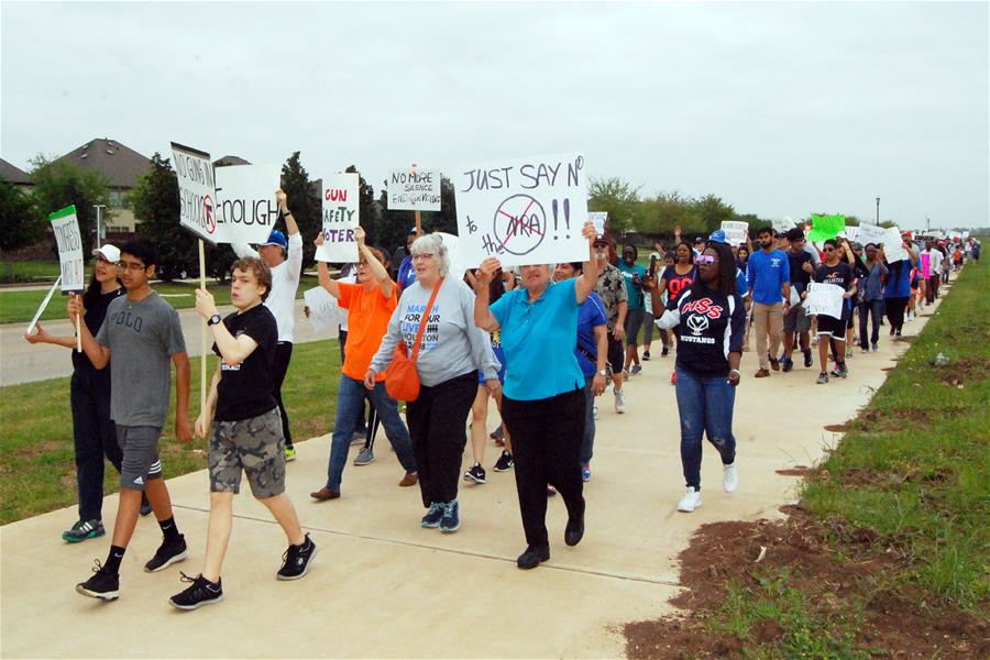 U.S.-HOUSTON-RALLY-GUN CONTROL
