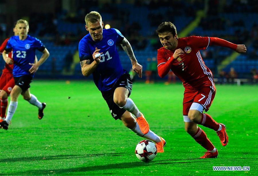 (SP)ARMENIA-YEREVAN-SOCCER-FRIENDLY MATCH-ARM VS EST