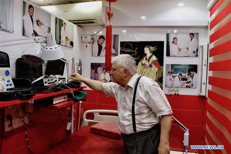 IRAQ-BAGHDAD-CHINESE MEDICINE