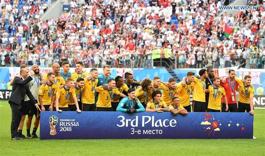 (SP)RUSSIA-SAINT PETERSBURG-2018 WORLD CUP-THIRD PLACE-ENGLAND VS BELGIUM