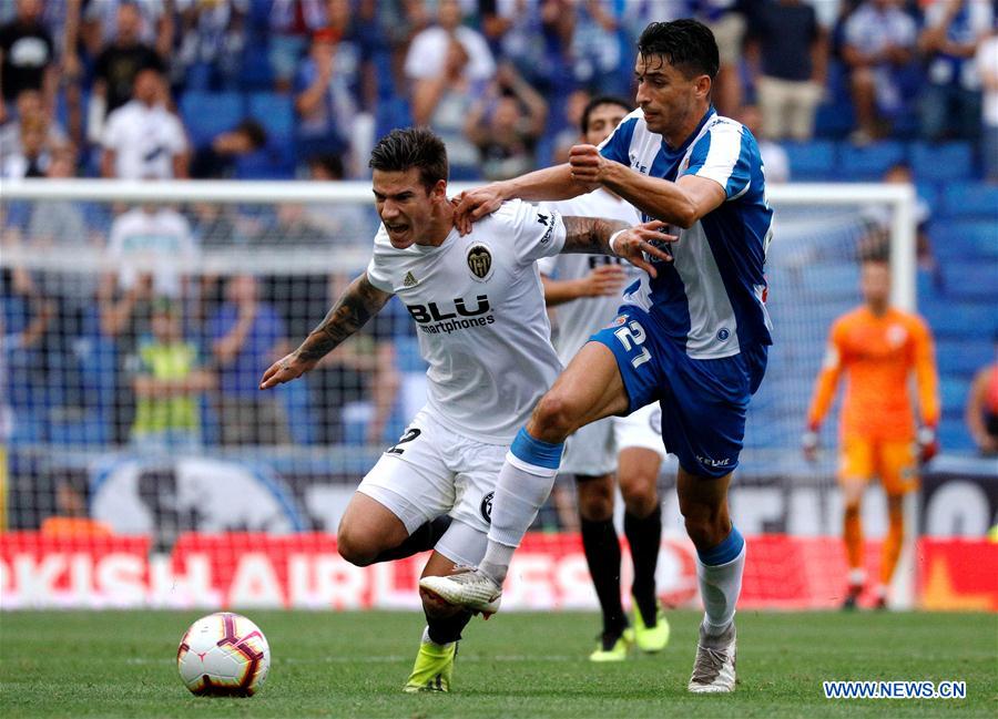 (SP)SPAIN-BARCELONA-SOCCER-LA LIGA-ESPANYOL VS VALENCIA