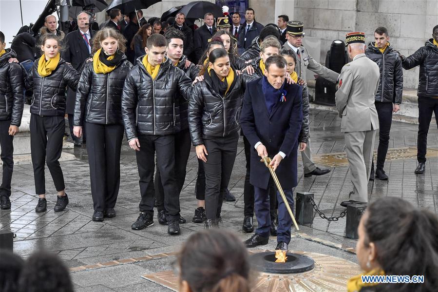 FRANCE-PARIS-WWI-COMMEMORATION