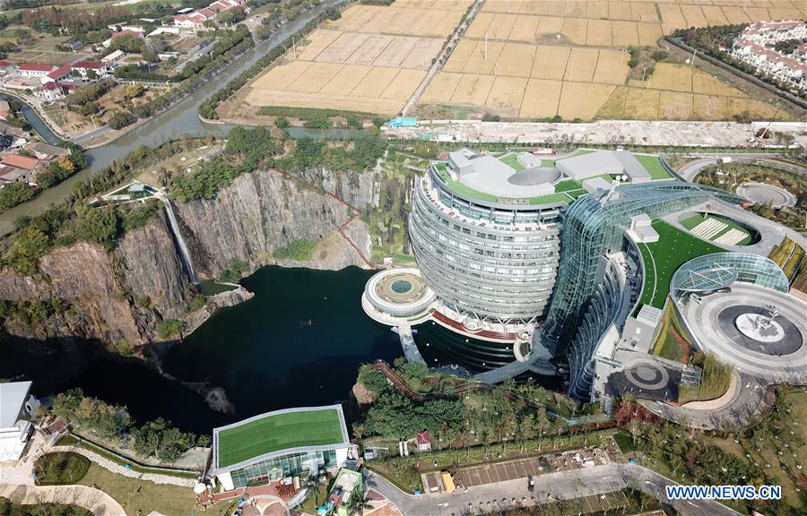 CHINA-SHANGHAI-UNUSED QUARRY-HOTEL (CN)