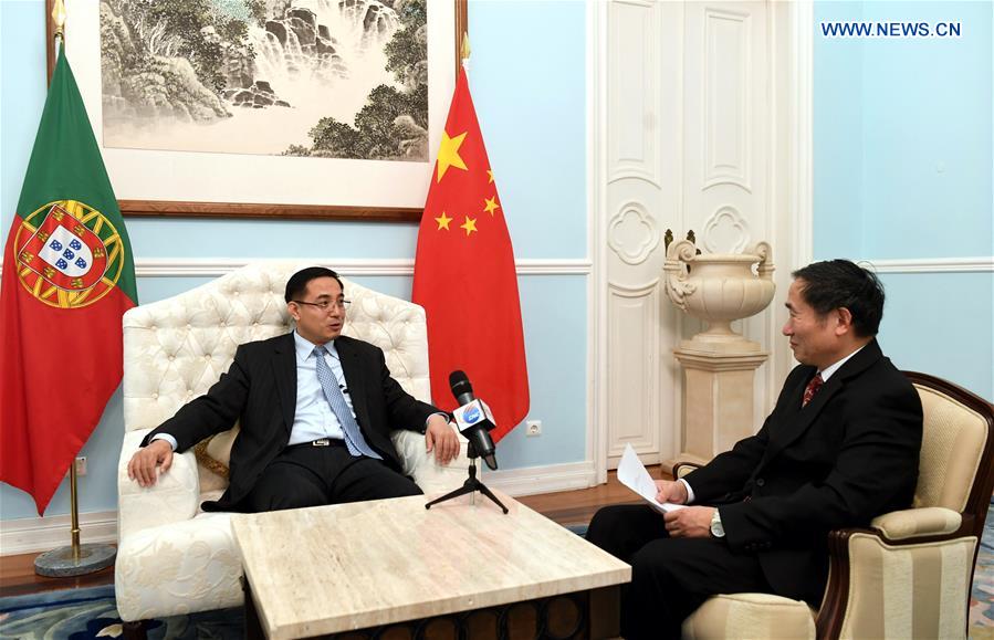 PORTUGAL-LISBON-CHINESE AMBASSADOR-INTERVIEW