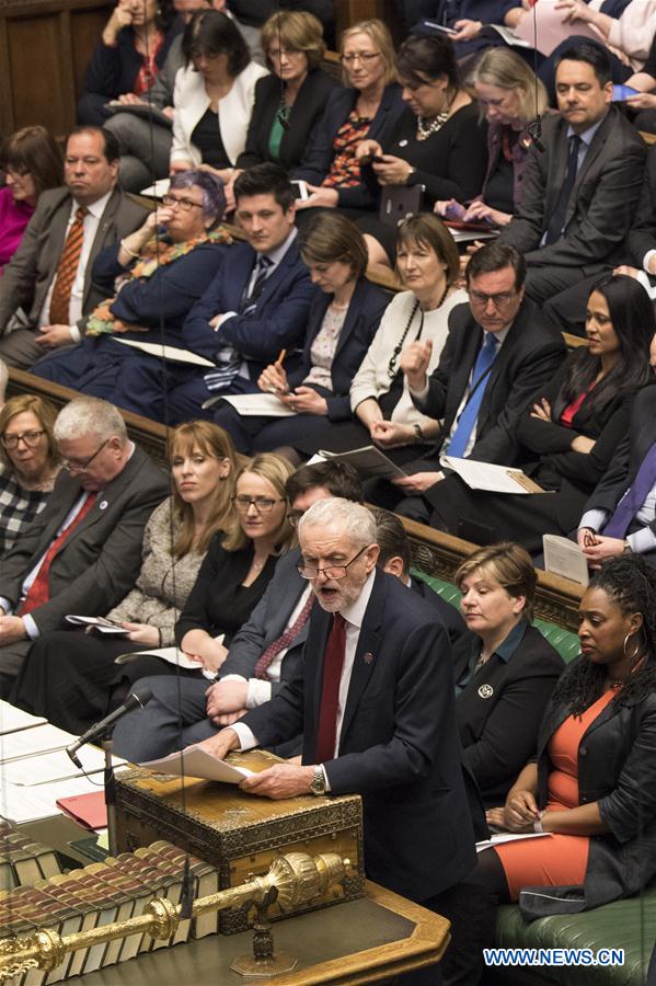 BRITAIN-LONDON-PM-BREXIT-DELAY