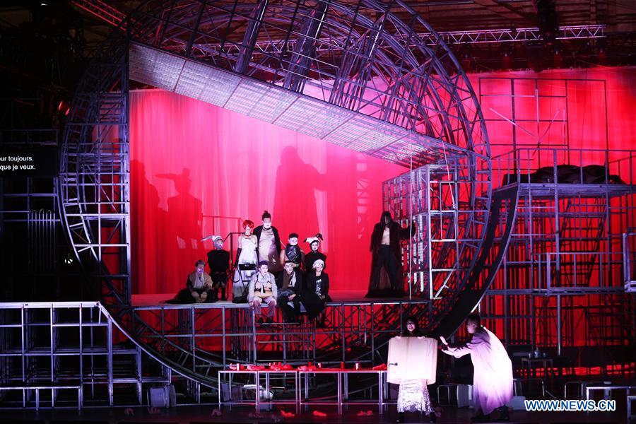 FRANCE-AVIGNON-FESTIVAL D'AVIGNON-TEAHOUSE-REHEARSAL