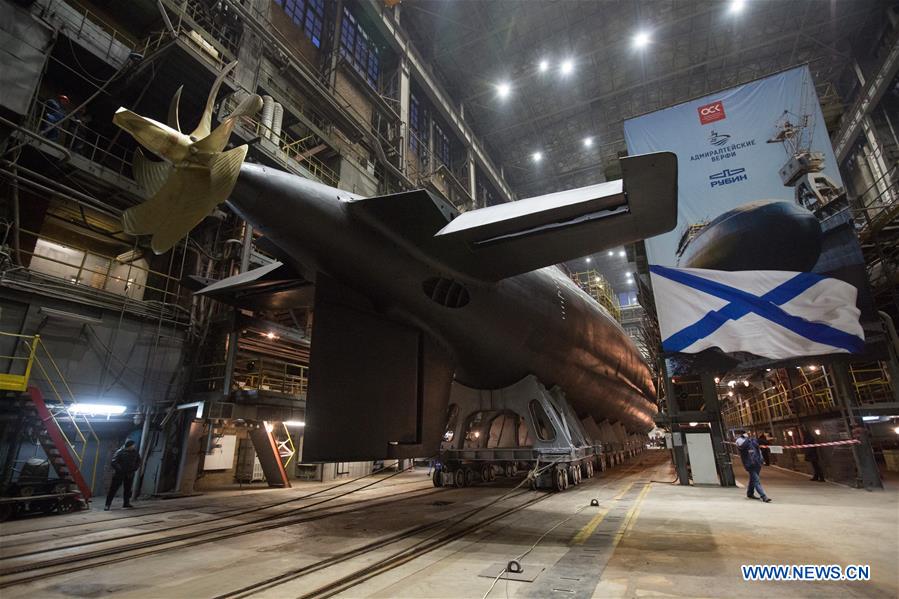 RUSSIA-ST. PETERSBURG-SUBMARINE-VOLKHOV