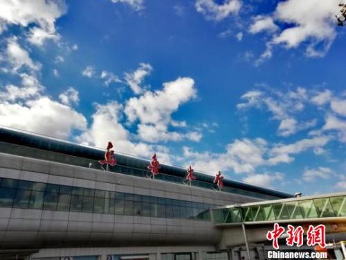 資料圖:烏魯木齊國際機場。 新疆機場集團供圖