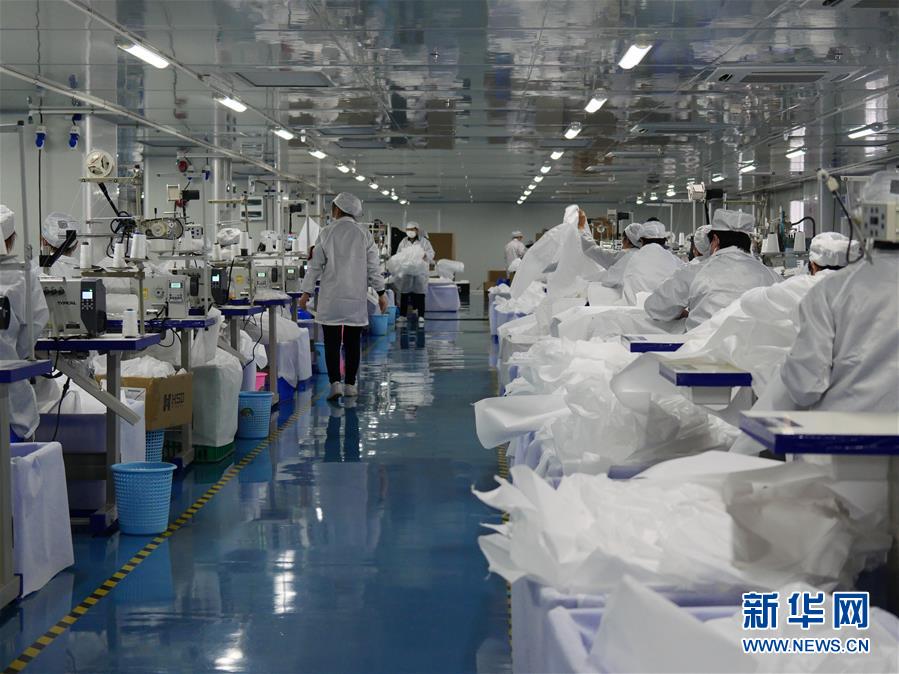 (聚焦疫情防控·圖文互動)(5)一家醫療企業的口罩戰“疫”