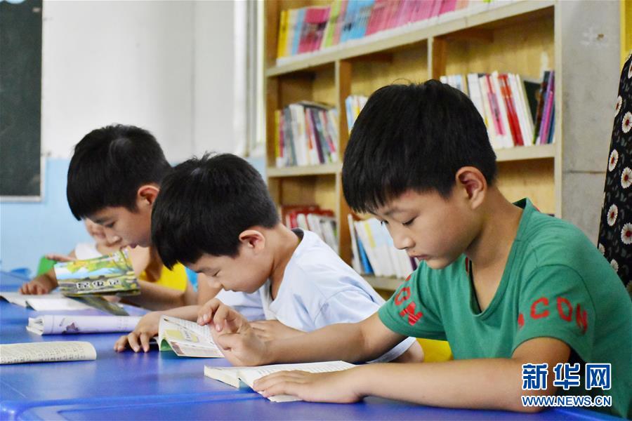 (特別的暑期生活·圖文互動)(4)文體活動豐富河南農村孩子暑期生活