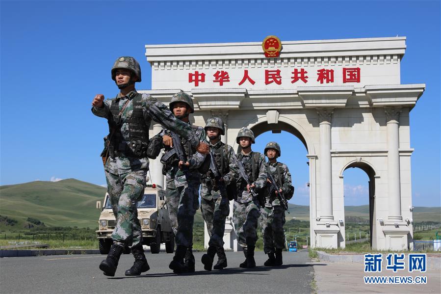 (在習近平強軍思想指引下·我們在戰位報告·圖文互動)(1)習主席勉勵我們守好邊——北部戰區陸軍邊防某旅建功邊防記事