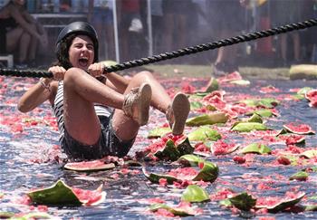 “加州西瓜節”在洛杉磯舉行