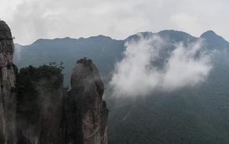 浙江神仙居:云霧繚繞 宛若仙境
