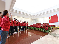 河北樂亭:紅色旅游熱“七一”