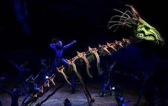 太陽馬戲《阿凡達前傳:托魯克-首次翱翔》北京上演