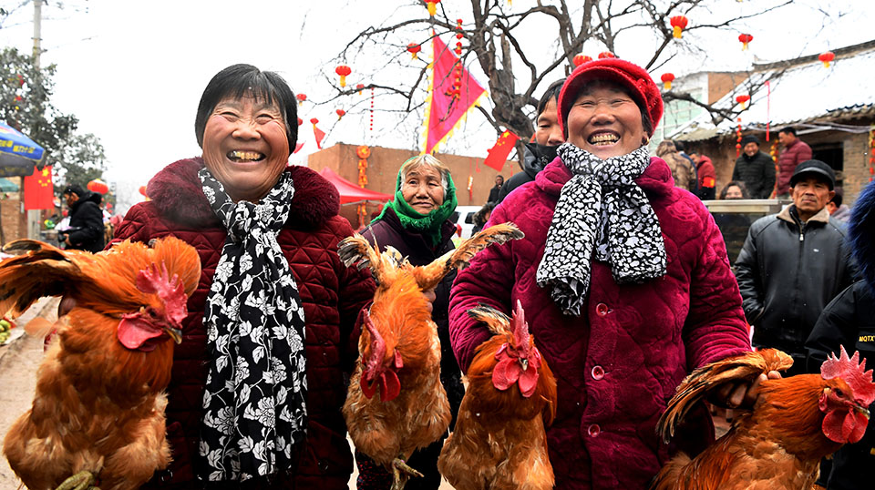 河南郟縣:老街年味濃