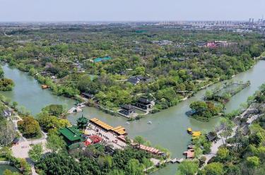 江蘇揚州:瘦西湖春意濃