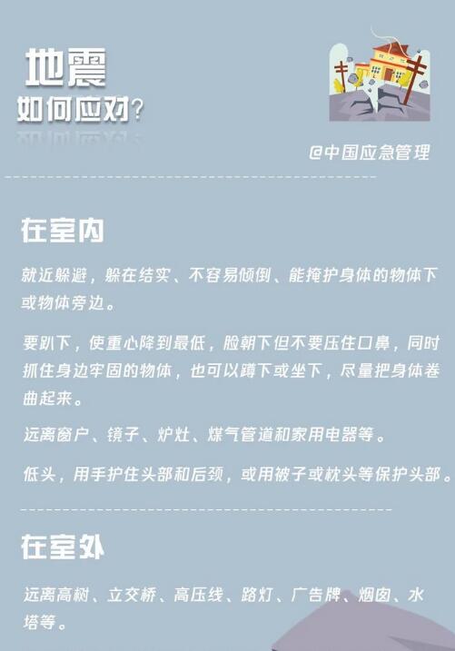 地震如何應(yīng)對?