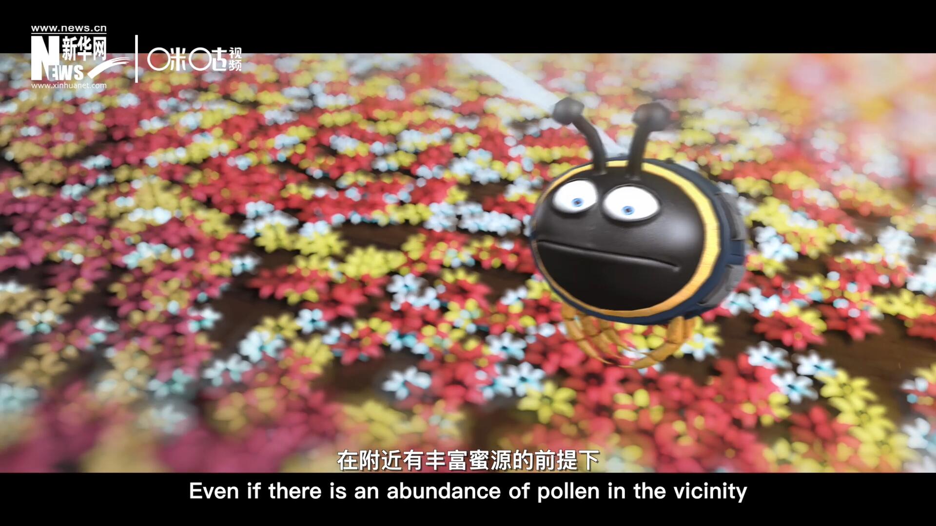 你知道一只蜜蜂采一公斤蜜有多辛苦嗎？據(jù)統(tǒng)計，在附近有豐富蜜源的前提下，一只蜜蜂大約需要飛行四萬千米