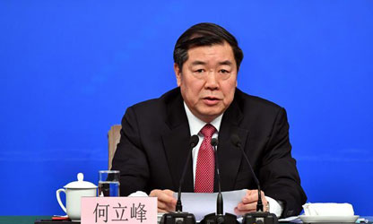 何立峰:有決心有信心保持經濟中高速增長