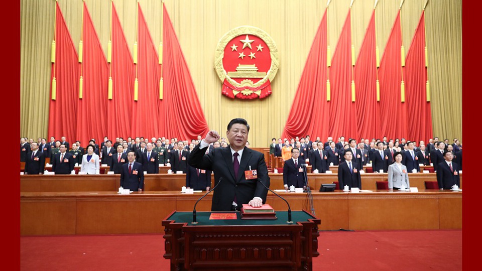 習近平當選國家主席、中央軍委主席