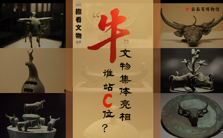 【趣看文物】“牛”文物集體亮相，誰站C位？