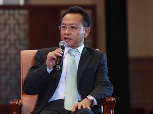 黃顯勇在“藥食同源”對話環節發言