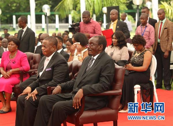 (國際)(2)津巴布韋兩位新任副總統宣誓就職
