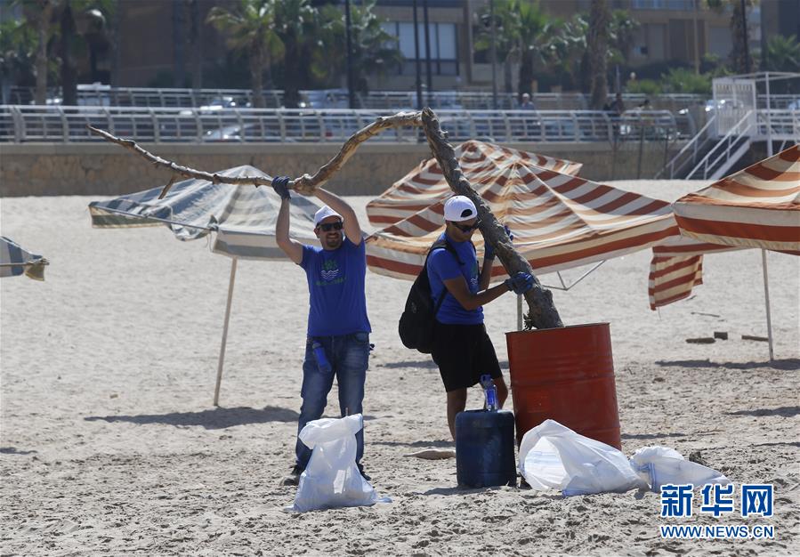 （國際）（2）黎巴嫩：清理海灘垃圾 保護海洋環境