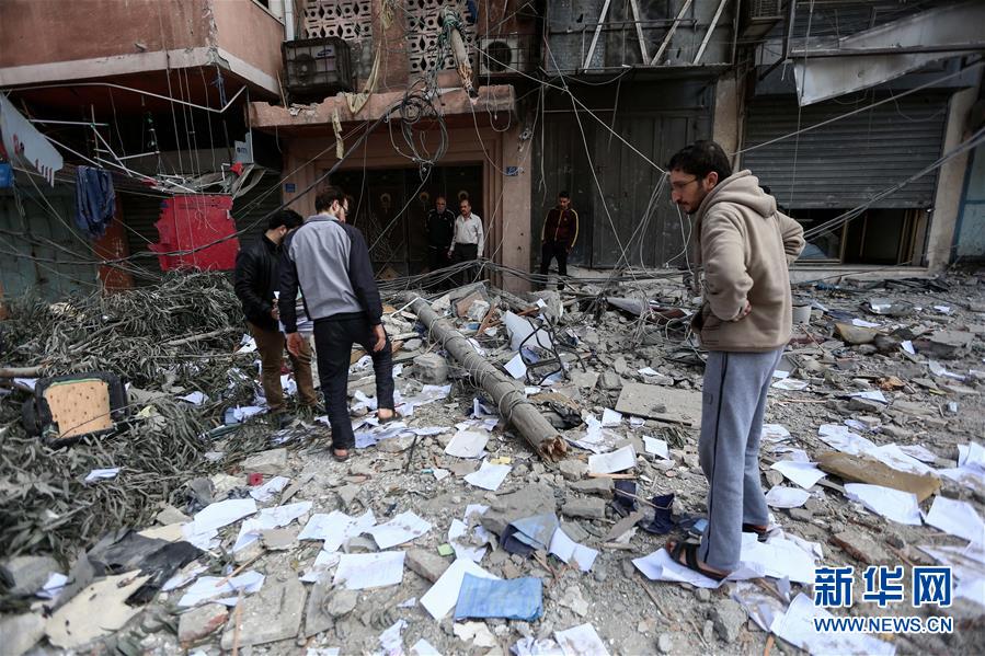 (國際)(6)巴勒斯坦總統譴責以色列對加沙地帶“侵略升級”