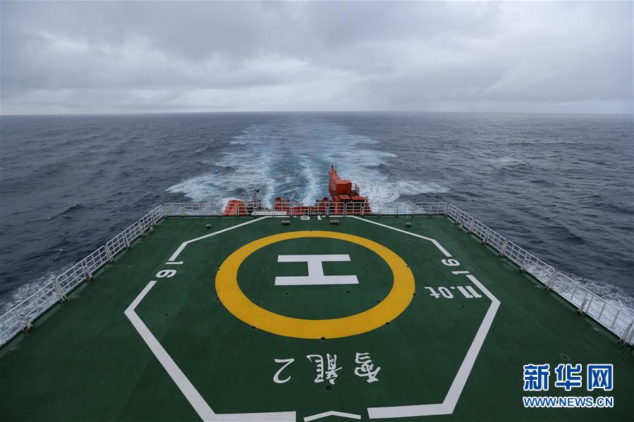 (“雪龍”探南極·圖文互動(dòng))(2)“雪龍兄弟”雙雙穿行西風(fēng)帶