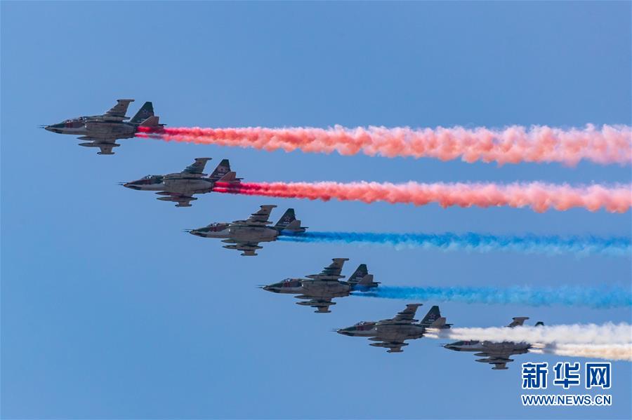 (國際)(6)莫斯科舉行紀念衛國戰爭勝利75周年閱兵式彩排