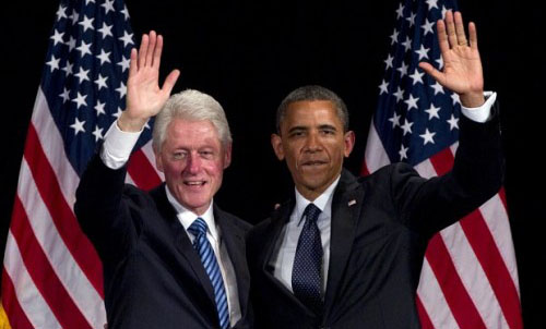 克林頓與奧巴馬 :“一山不能容二虎”