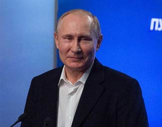 “強大的總統，強大的俄羅斯”