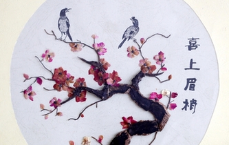 有才！護士中藥作畫