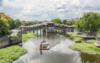 浙江德清:河暢水清 岸綠景美