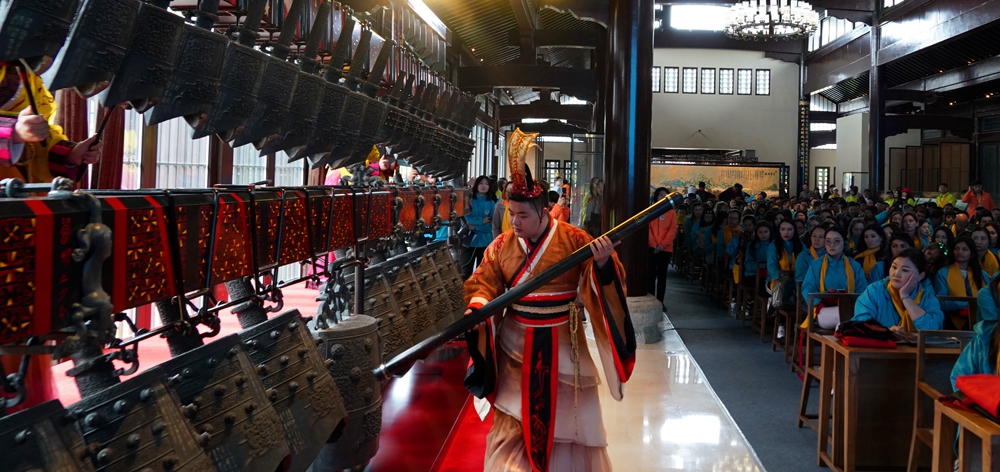 上合青年即墨古城體驗中華傳統文化