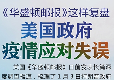 【圖解】《華盛頓郵報》這樣復(fù)盤美國政府疫情應(yīng)對失誤 【圖解】《華盛頓郵報》這樣復(fù)盤美國政府疫情應(yīng)對失誤